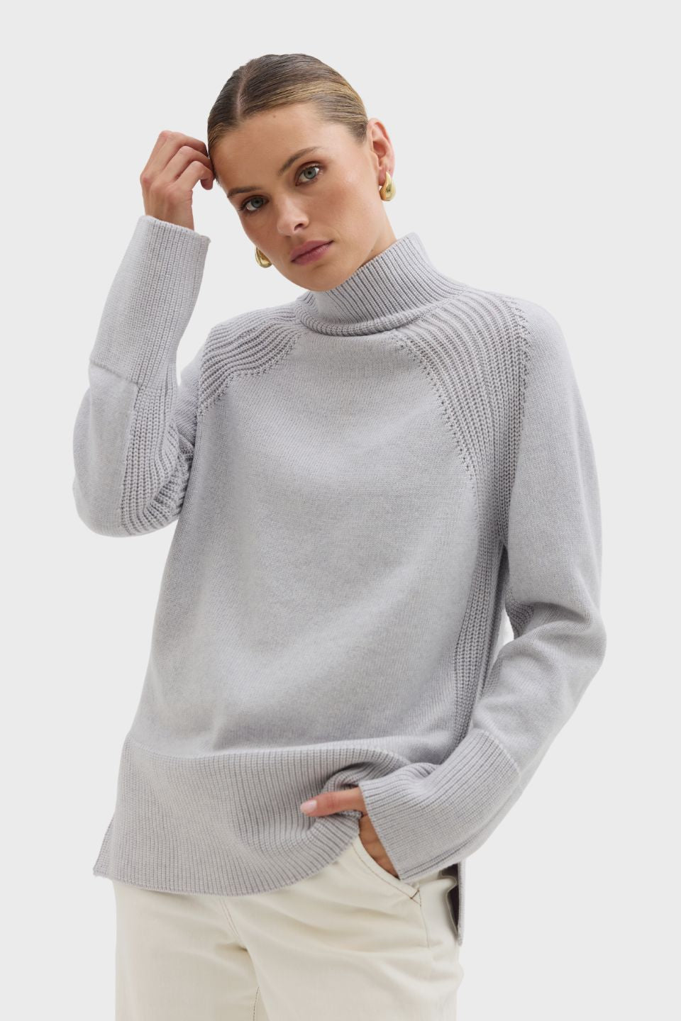 High Neck Sweater