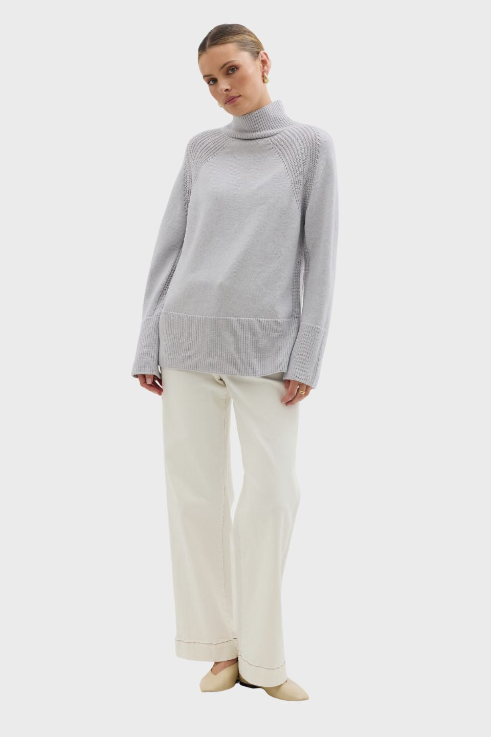 High Neck Sweater