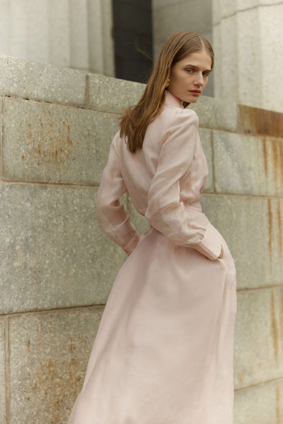 Julie Maxi Shirt Dress