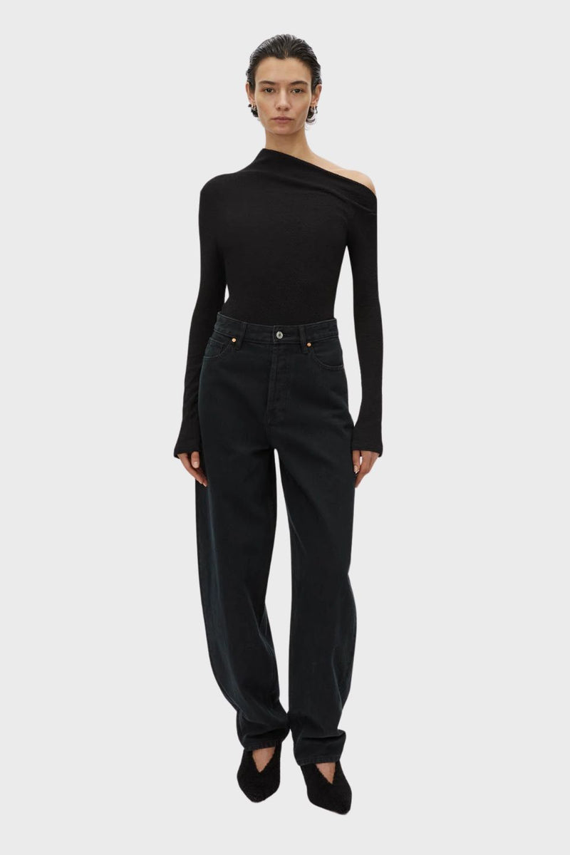 Cali Textured Long Sleeve Top