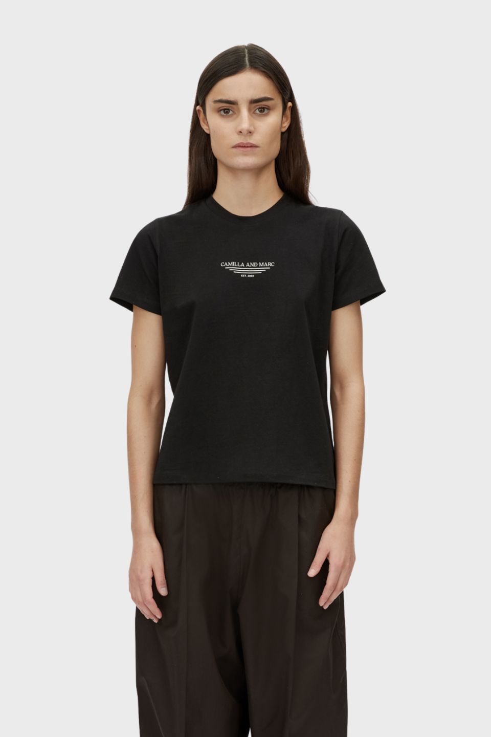 Janice Neat Fit Logo Tee