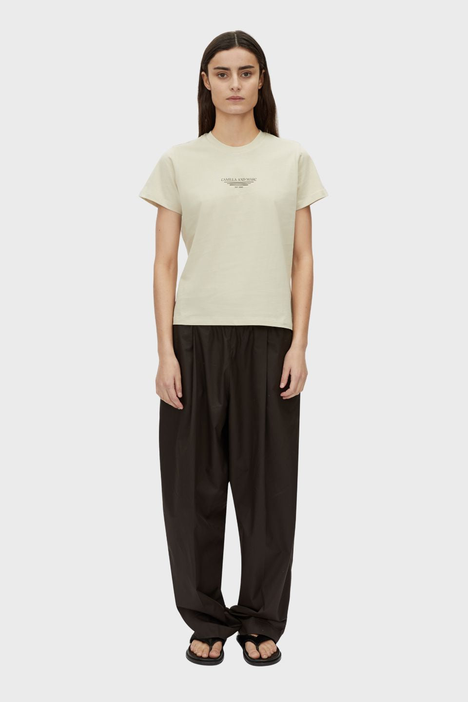 Janice Neat Fit Logo Tee