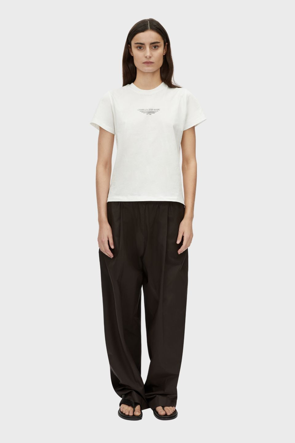 Janice Neat Fit Logo Tee