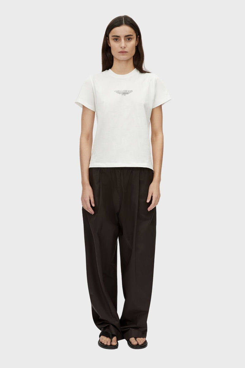 Janice Neat Fit Logo Tee