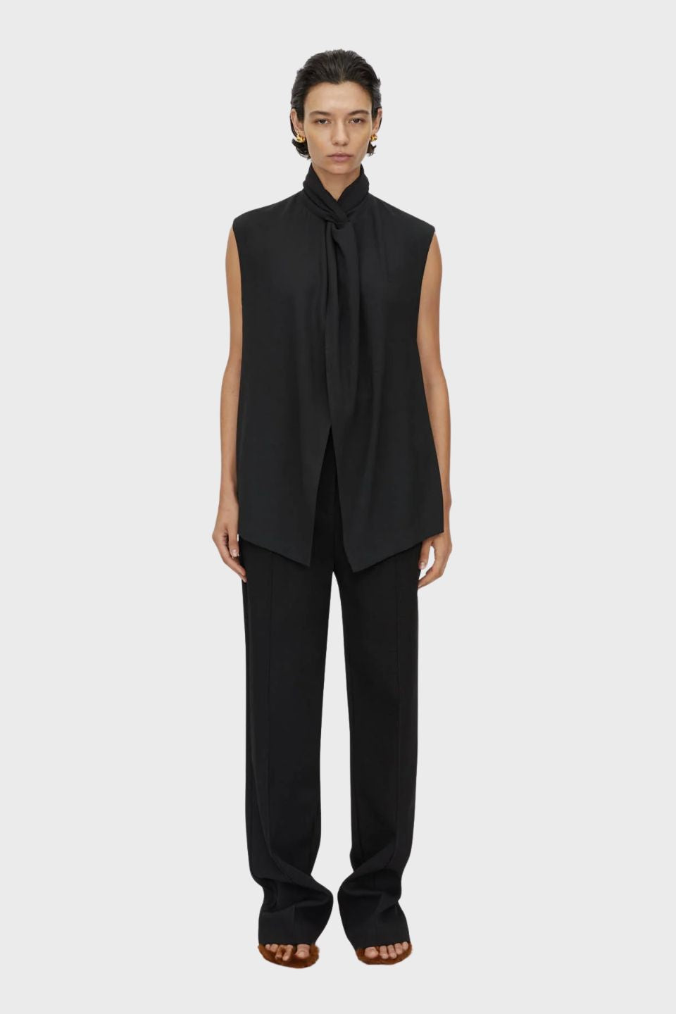 Oriole Twist Neck Top
