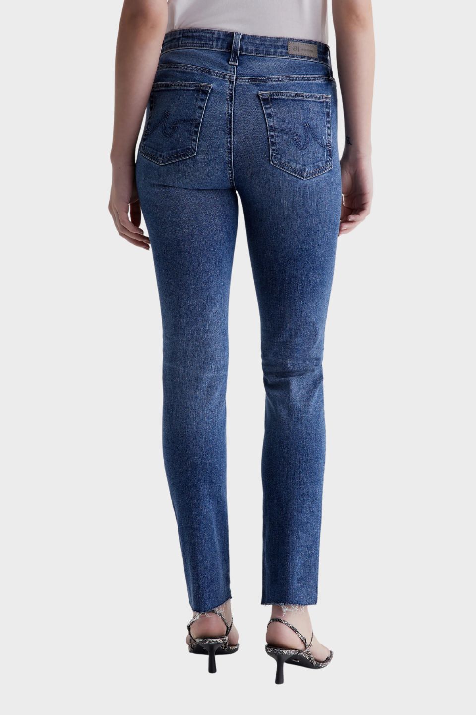 Mari Jeans - Mid-Rise Slim Straight