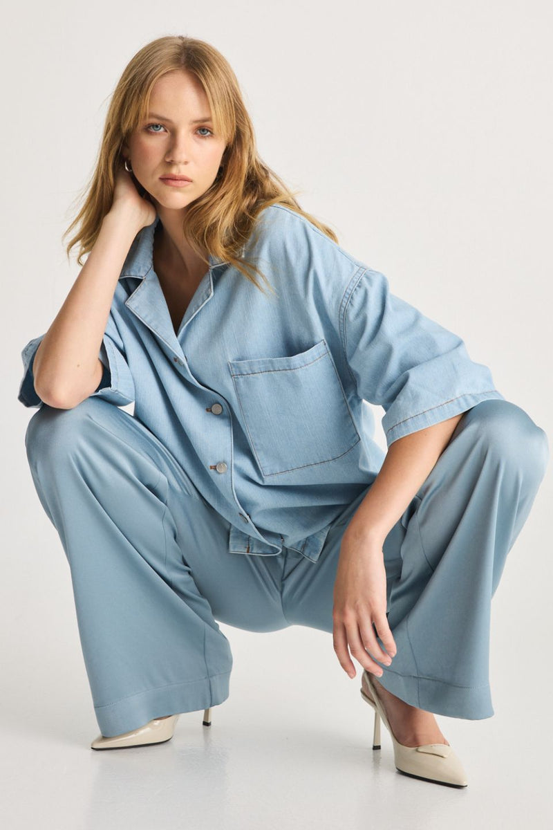 Satin Fluid Pant