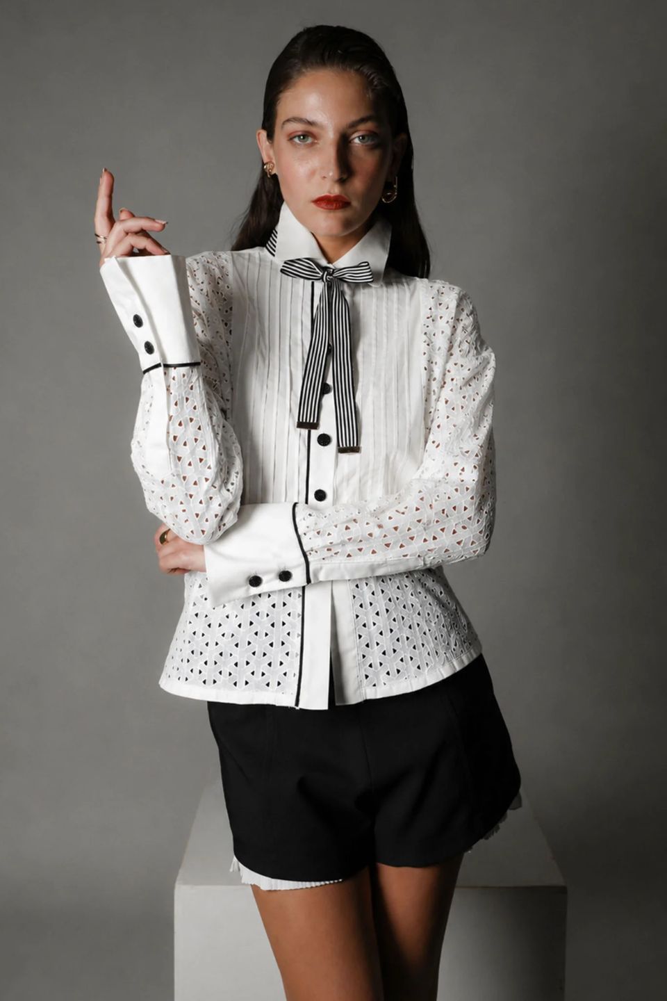 Plisse Shirt