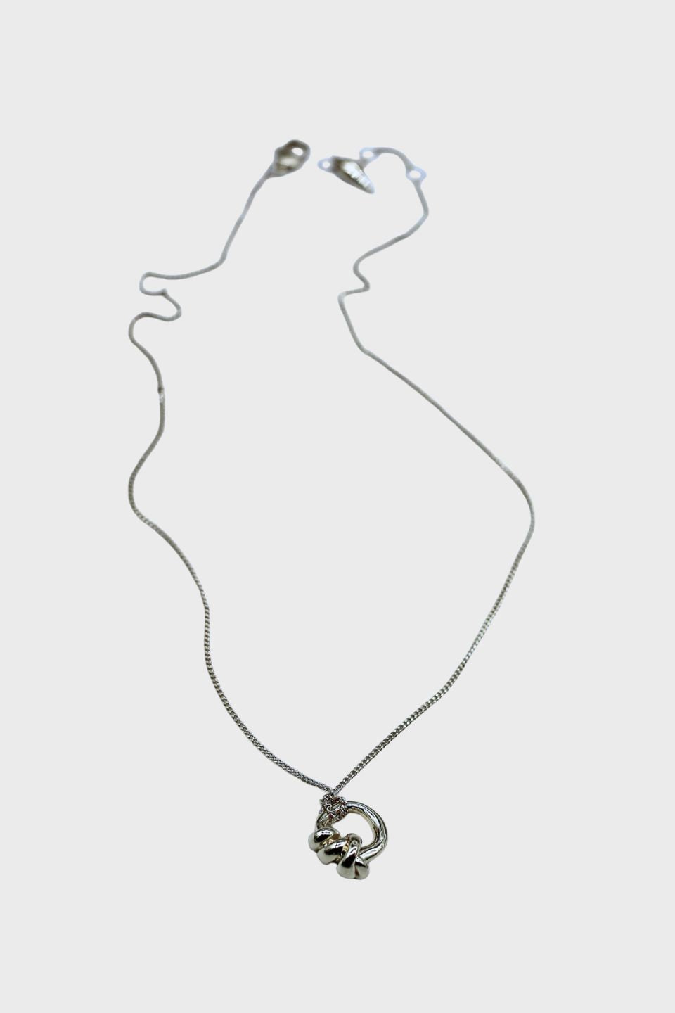 Double Knot Pendant Necklace