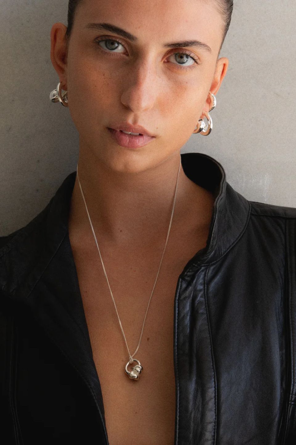 Double Knot Pendant Necklace
