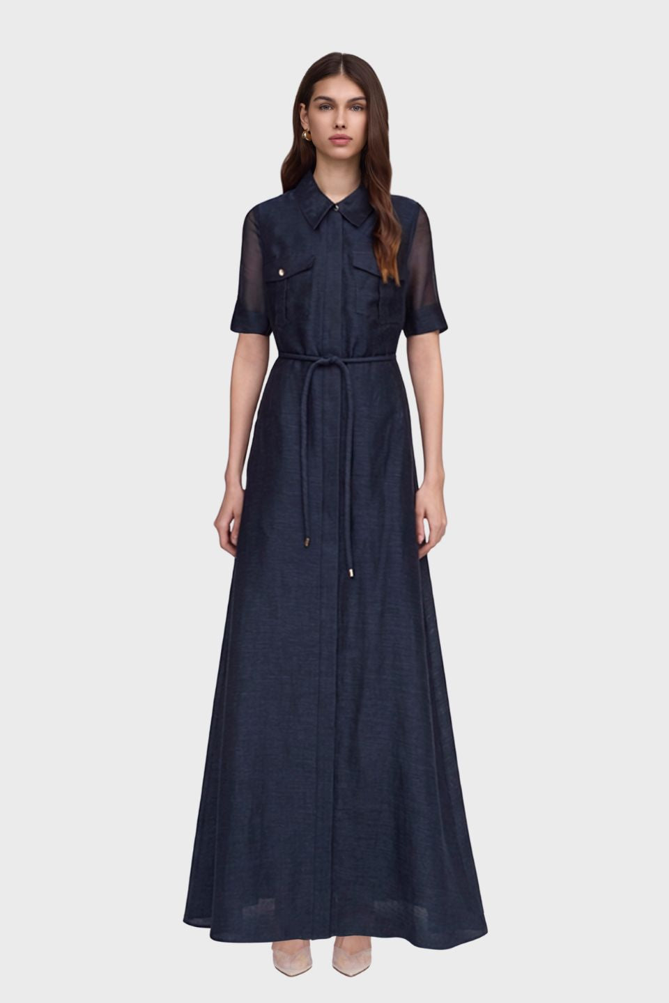Ina Maxi Shirt Dress