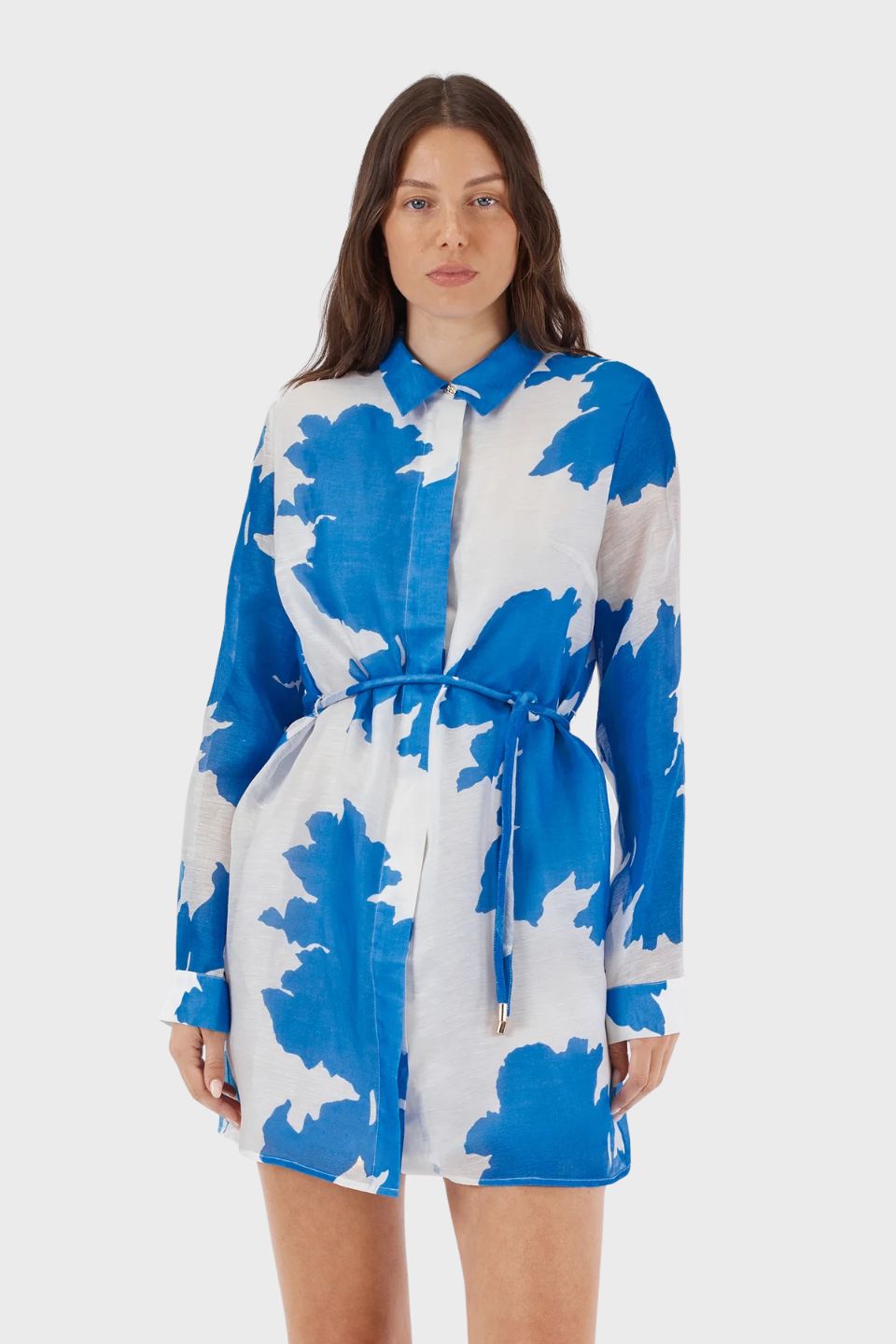 Nada Oversized Shirt Dress