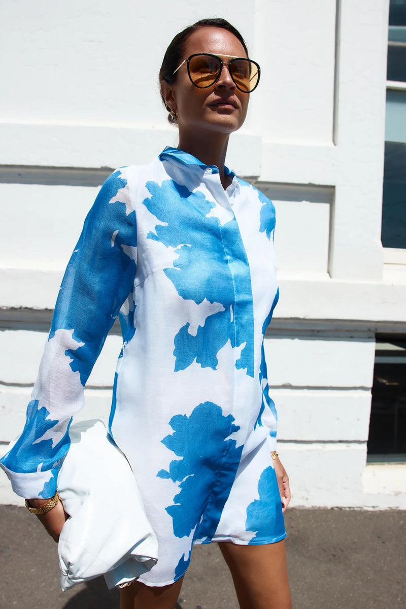 Nada Oversized Shirt Dress