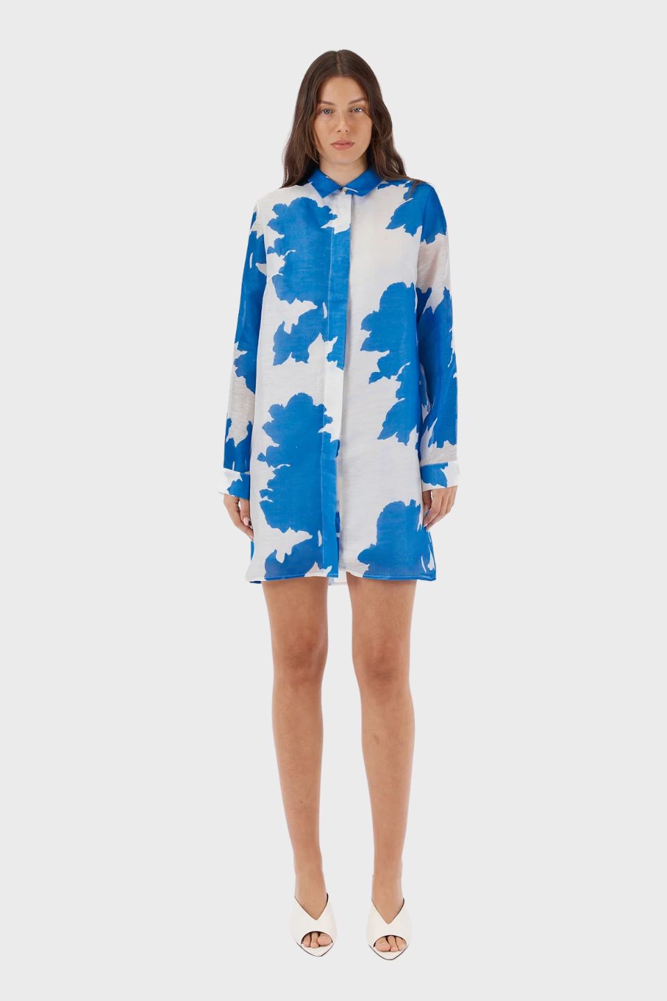 Nada Oversized Shirt Dress