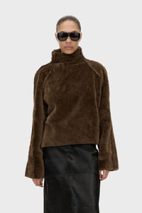 Nala Furry Pullover Top