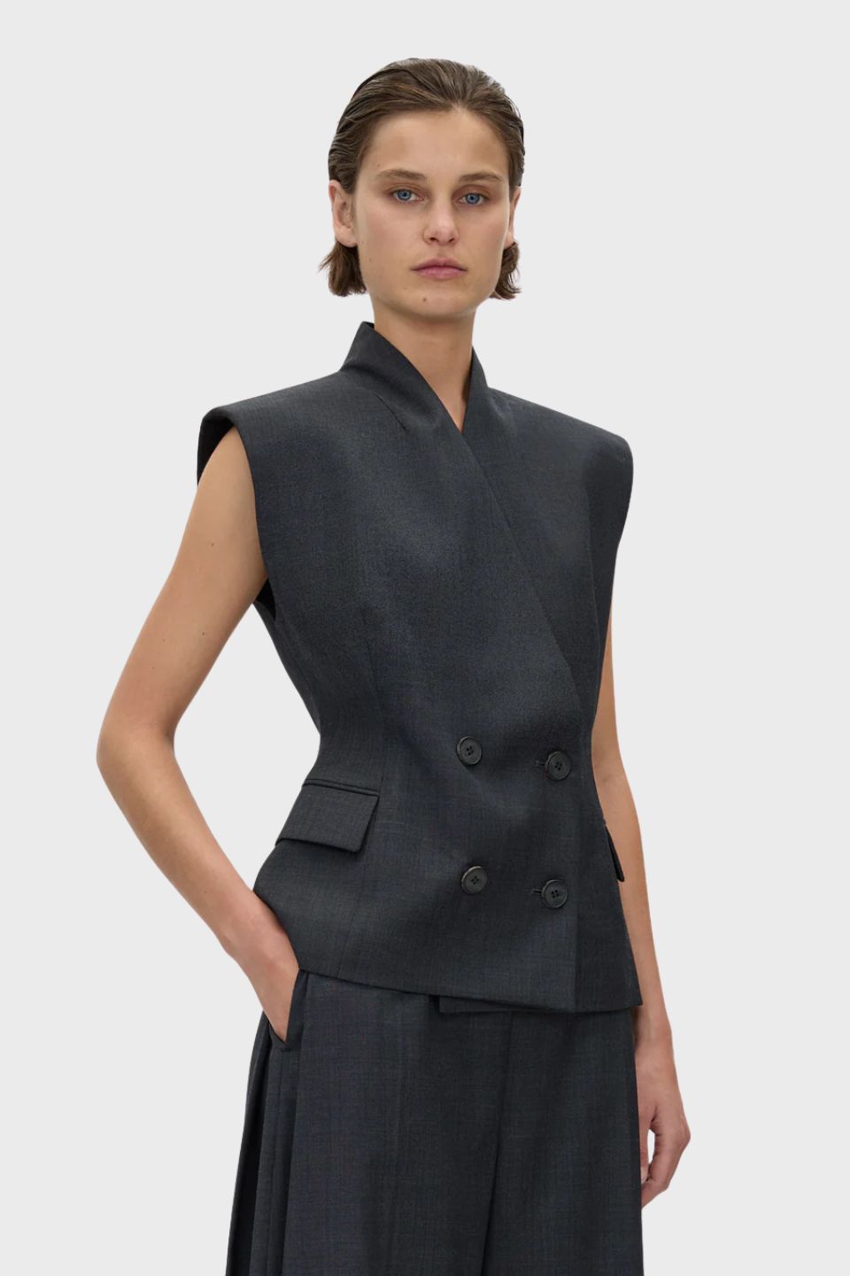 Ascent Double Breasted Vest