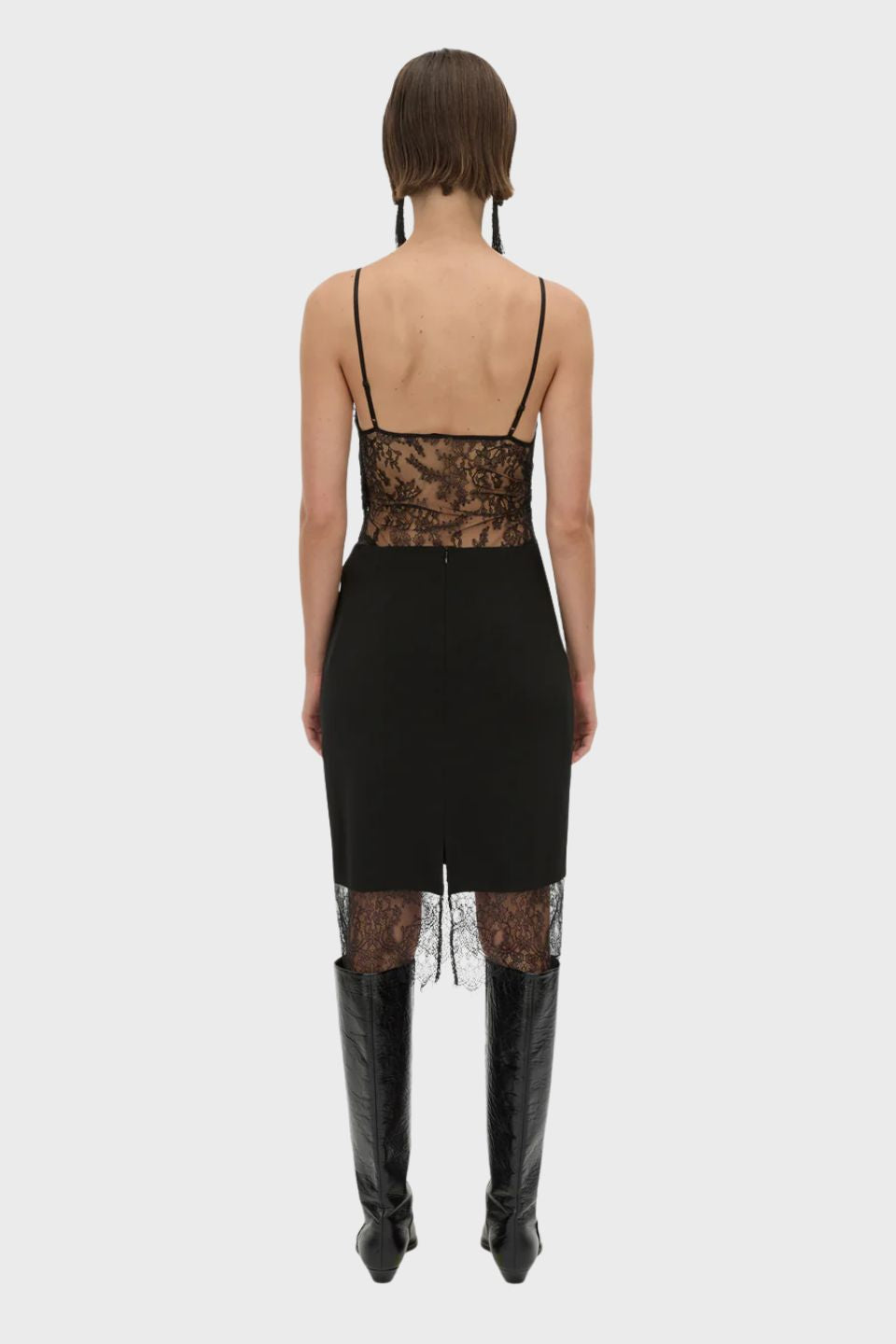 Cora V Neck Lace Bodysuit