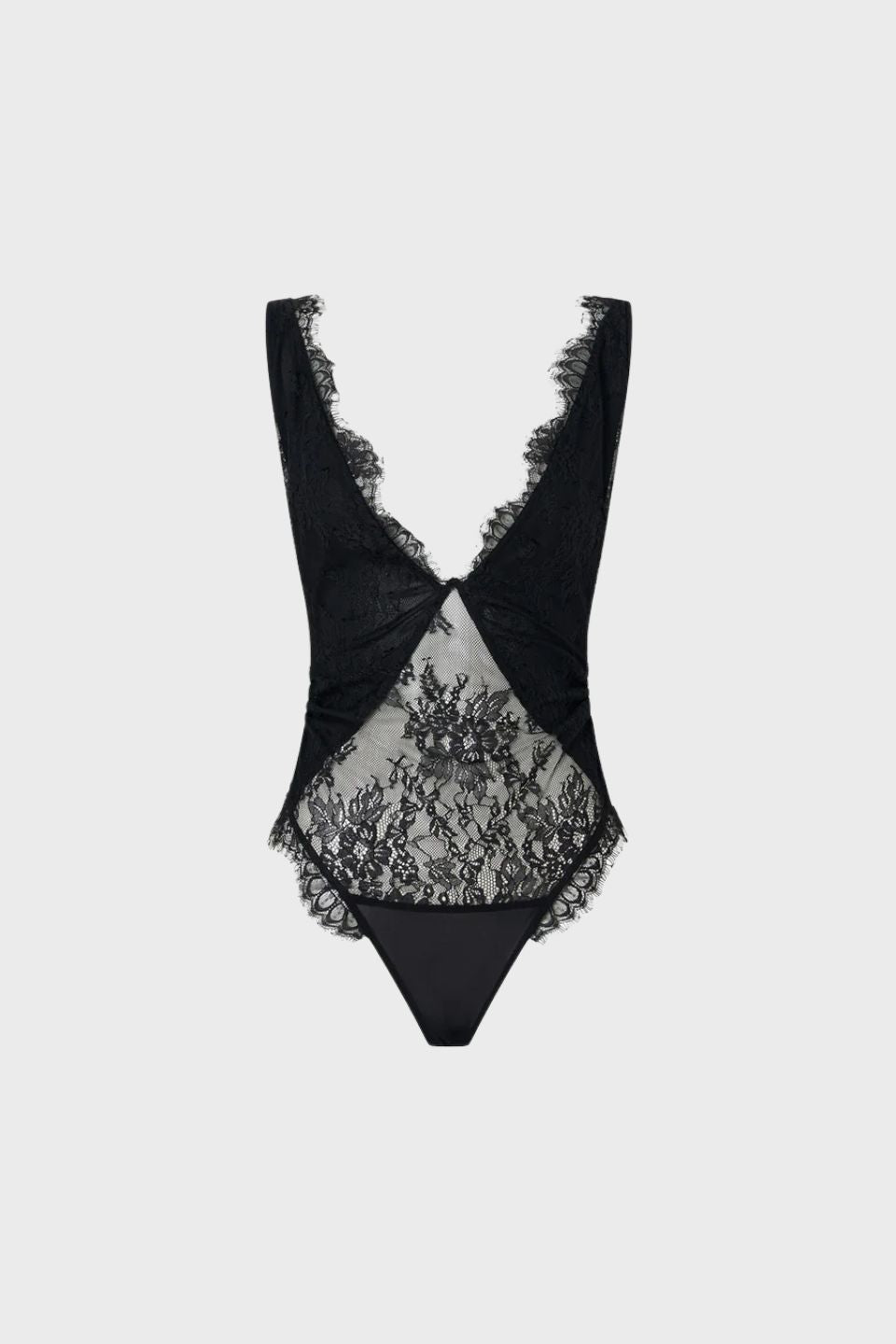 Cora V Neck Lace Bodysuit