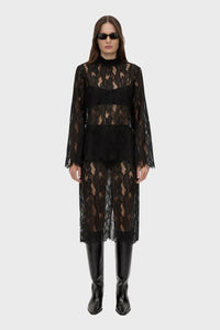Zemira Long Sleeve Lace Top