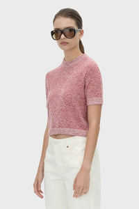 Soleo Textured Knit T-Shirt