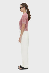Soleo Textured Knit T-Shirt