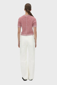 Soleo Textured Knit T-Shirt