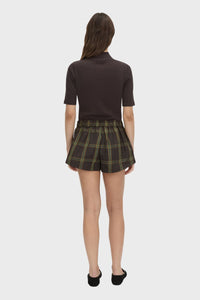 Aubrey Elbow Sleeve Rib Top