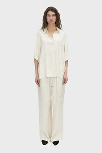 Naidee Satin Short Sleeve Shirt
