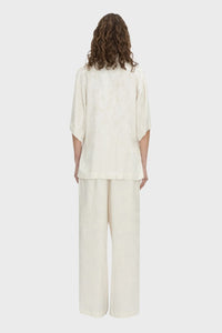 Naidee Satin Short Sleeve Shirt