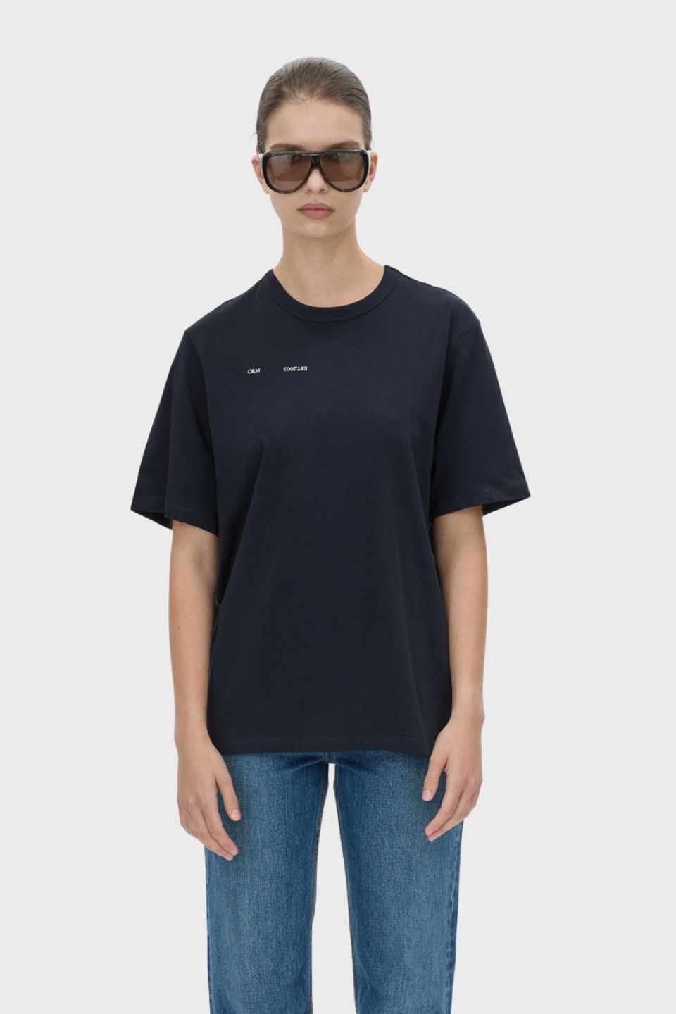 Calista Relaxed Print Tee