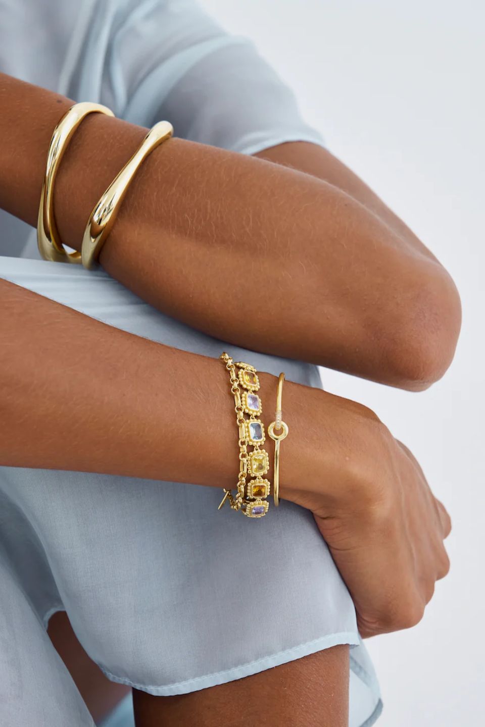 Alba Cuff - Gold
