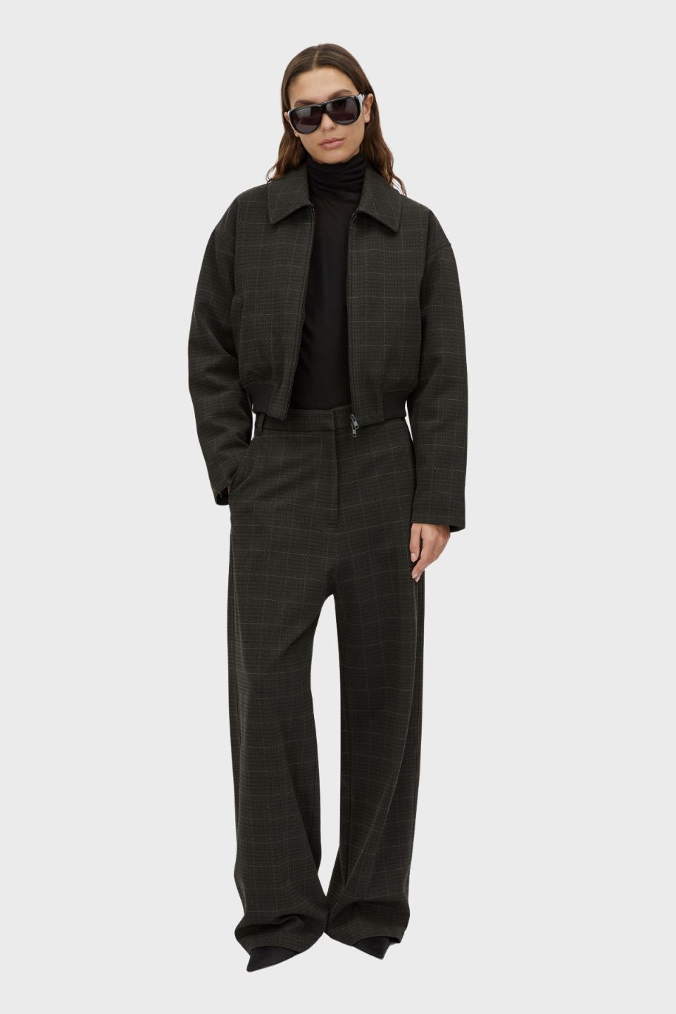 Casio Cropped Bomber