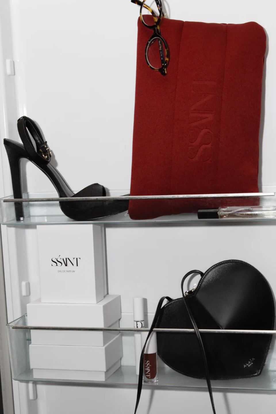 SSAINT Cherry Cosmetic Bag