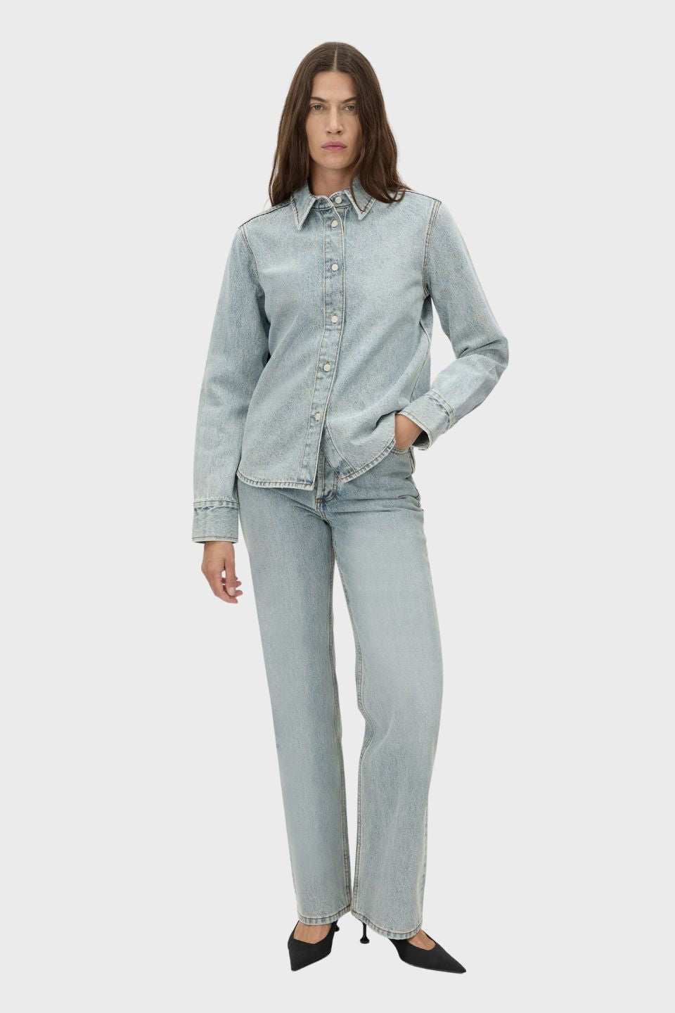 Faye Denim Shirt