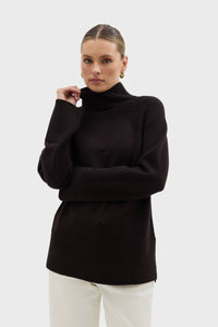 High Neck Sweater