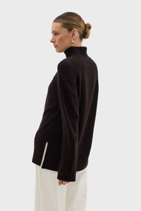 High Neck Sweater