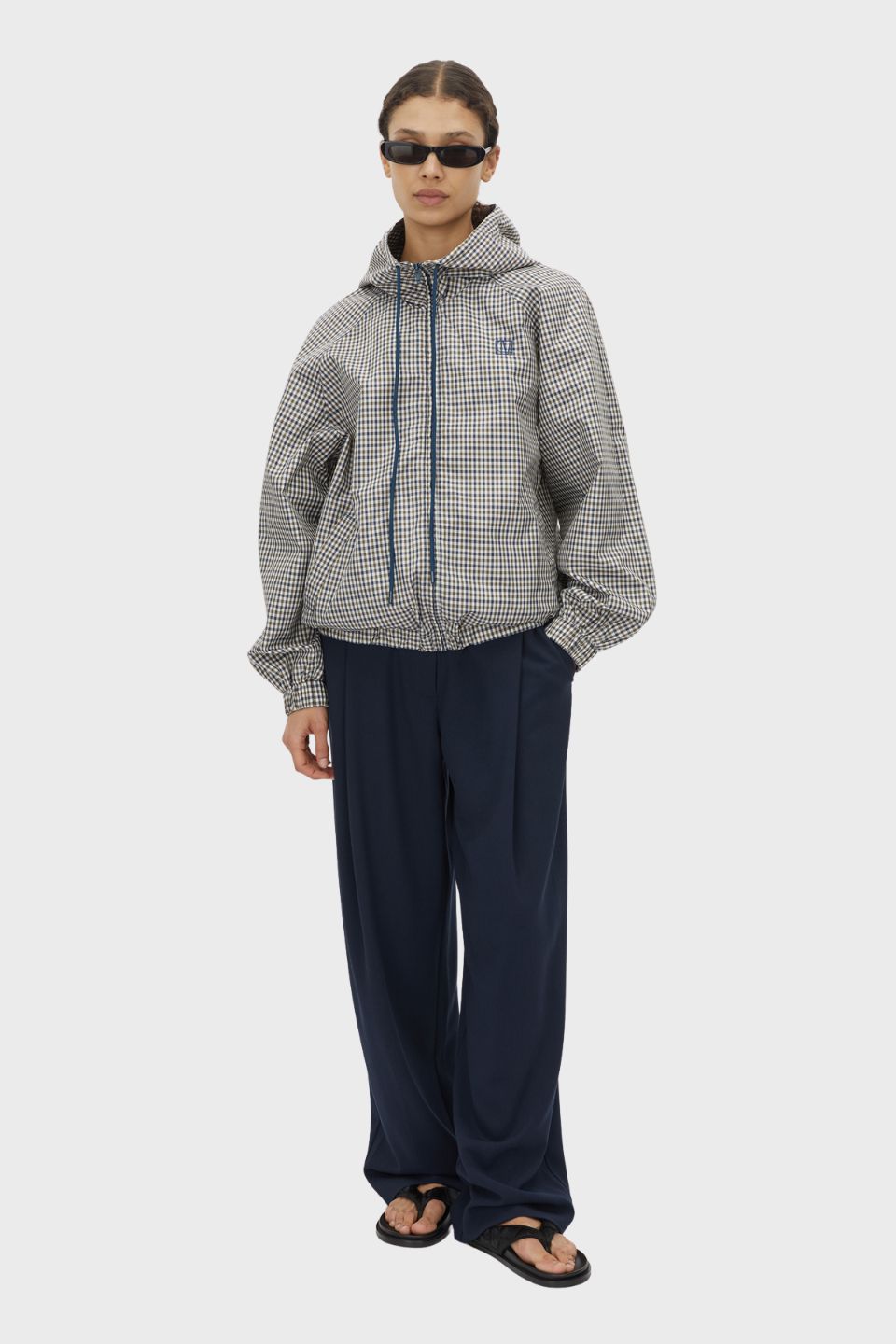 Pierce Check Anorak