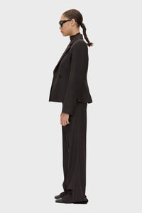 Saxony Fitted Cropped Blazer