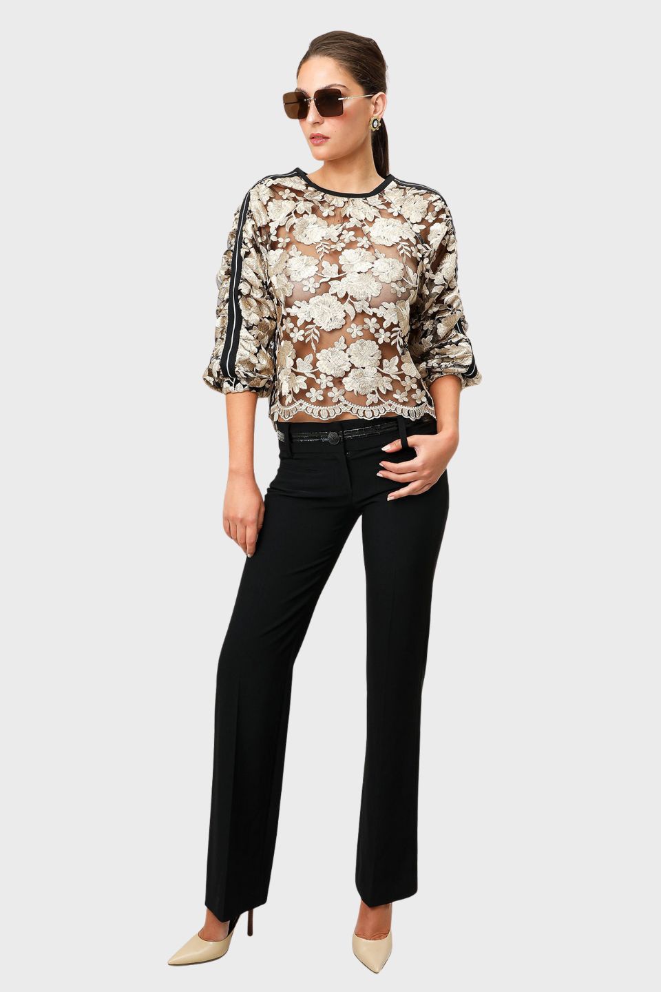 St Tropez Lace Top