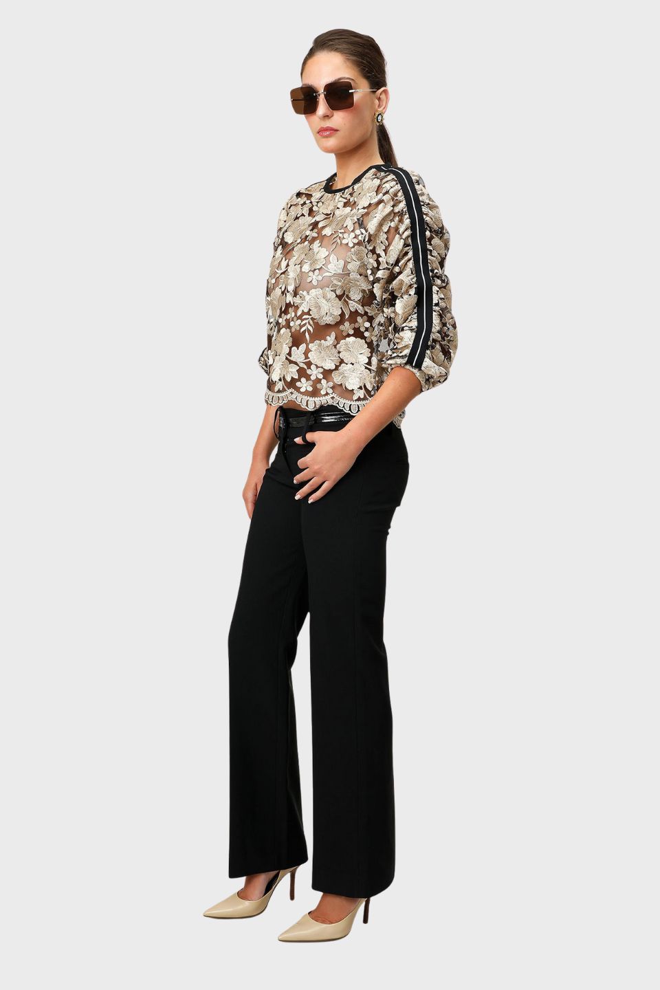 St Tropez Lace Top