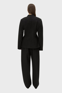 Tala Fitted Collarless Blazer