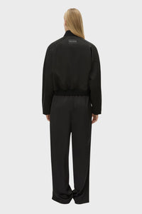 Tamar Satin Bomber Jacket